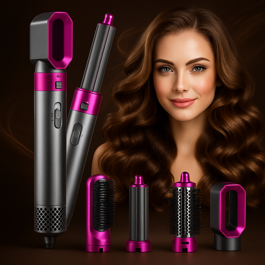 Airglam™ - Cepillo Secador 5 en 1