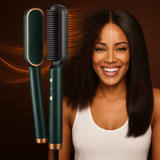 LisseLux™ - Cepillo Alisador Rápido
